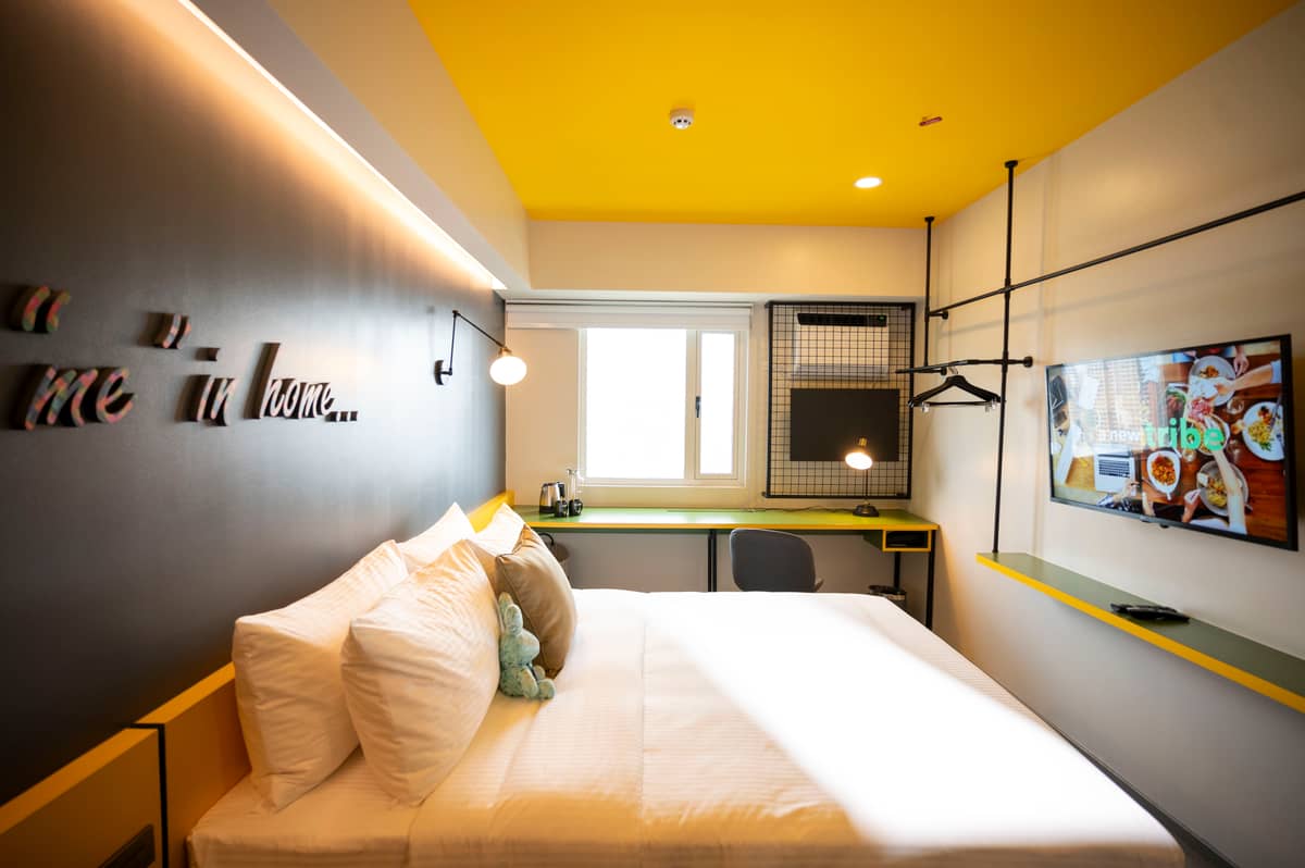TWO-BEDROOM unit.